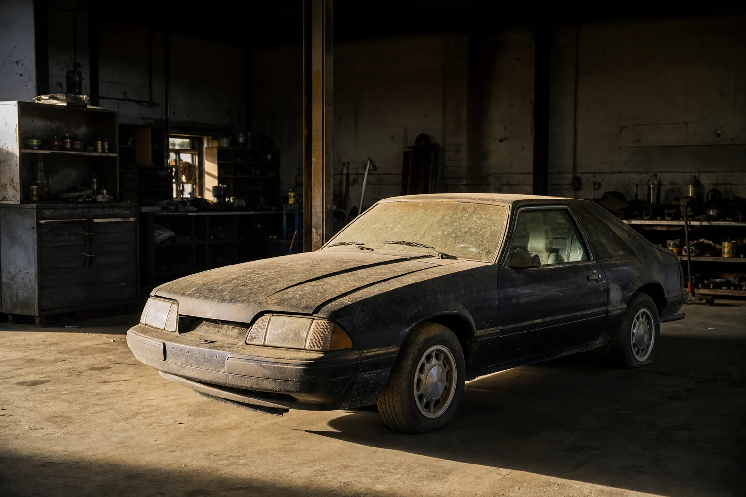A car parked since 1991 with no title. What that piece of paper actually proves